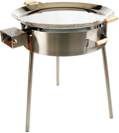 GrillSymbol 72cm Paella 2-Burner Liquid Propane Barbecue Grill GrillSymbol  - Size: 7cm H X 96cm W X 96cm D