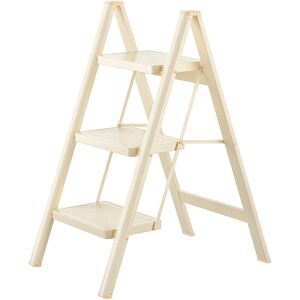 WFX Utility 3 - Step Steel Lightweight Folding Step Ladder Natural 260cm H WFX Utility 3 - Step Steel Lightweight Folding Step Ladder Natural 260cm H