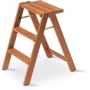 Alpen Home Mignon 2.19 ft Wood Step Ladder with 265 lb. Load Capacity Cherry Wood 300cm H Alpen Home Mignon 2.19 ft Wood Step Ladder with 265 lb. Load Capacity Cherry Wood 300cm H