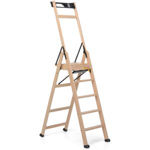 Foppapedretti Lascala 6 ft Wood Step Ladder 276 lb. Load Capacity Beige 1.02cm H Foppapedretti Lascala 6 ft Wood Step Ladder 276 lb. Load Capacity Beige 1.02cm H