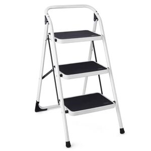 WFX Utility Steel Lightweight Step Ladder gray 98.0 H x 68.0 W x 47.0 D cm