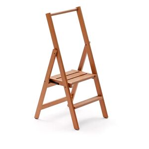 Union Rustic Bella 3.08 ft Wood Step Ladder with 265 lb. Load Capacity brown 9400.0 H x 48.0 W x 51.0 D cm