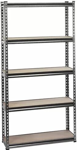 Draper 5 Shelf Shelving Unit Draper Size: 183cm H x 92cm W x 30.5cm D  - Size: Medium