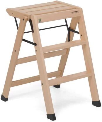 Foppapedretti Losgabello 3 Steps Wood Step Stool with 276 lb. Load Capacity Foppapedretti Finish/Colour: Beige Foppapedretti Losgabello 3 Steps Wood Step Stool with 276 lb. Load Capacity Foppapedretti Finish/Colour: Beige