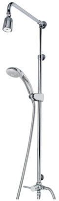 Bristan Thermostatic Shower with Dual Shower Head Bristan  - Size: 9cm H X 5cm W X 10cm D
