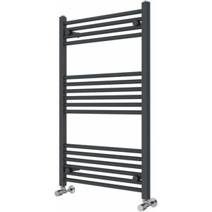 Rebrilliant Wiest Straight Heated Towel Rail Radiator Bathroom Ladder Warmer 100.0 H x 60.0 W x 3.0 D cm