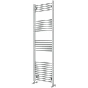 Rebrilliant Wiest Straight Heated Towel Rail Radiator Bathroom Ladder Warmer Chrome 160cm H x 50cm W x 3cm D Rebrilliant Wiest Straight Heated Towel Rail Radiator Bathroom Ladder Warmer Chrome 160cm H x 50cm W x 3cm D