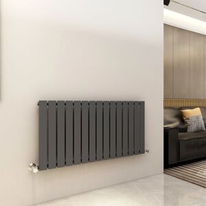 Symple Stuff Aarvik Radiator Grey 600cm H x 1020cm W Symple Stuff Aarvik Radiator Grey 600cm H x 1020cm W