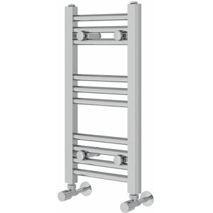 Rebrilliant Wiest Straight Heated Towel Rail Radiator Bathroom Ladder Warmer Chrome 60cm H x 30cm W x 3cm D Rebrilliant Wiest Straight Heated Towel Rail Radiator Bathroom Ladder Warmer Chrome 60cm H x 30cm W x 3cm D