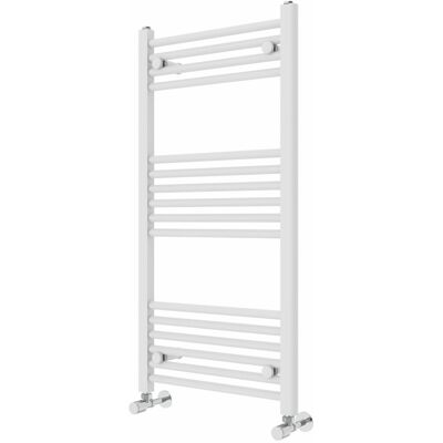Rebrilliant Wiest Straight Heated Towel Rail Radiator Bathroom Ladder Warmer White 100cm H x 50cm W x 3cm D Rebrilliant Wiest Straight Heated Towel Rail Radiator Bathroom Ladder Warmer White 100cm H x 50cm W x 3cm D