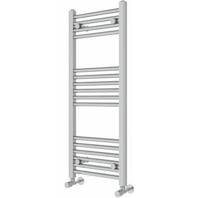 Rebrilliant Wiest Straight Heated Towel Rail Radiator Bathroom Ladder Warmer Chrome 100cm H x 40cm W x 3cm D Rebrilliant Wiest Straight Heated Towel Rail Radiator Bathroom Ladder Warmer Chrome 100cm H x 40cm W x 3cm D