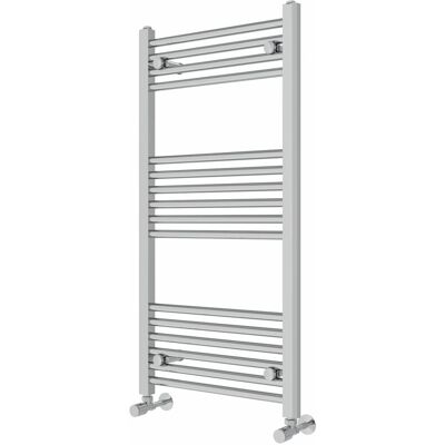 Rebrilliant Wiest Straight Heated Towel Rail Radiator Bathroom Ladder Warmer Chrome 100cm H x 50cm W x 3cm D Rebrilliant Wiest Straight Heated Towel Rail Radiator Bathroom Ladder Warmer Chrome 100cm H x 50cm W x 3cm D