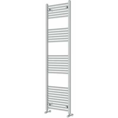 Rebrilliant Wiest Straight Heated Towel Rail Radiator Bathroom Ladder Warmer Chrome 180cm H x 50cm W x 3cm D Rebrilliant Wiest Straight Heated Towel Rail Radiator Bathroom Ladder Warmer Chrome 180cm H x 50cm W x 3cm D