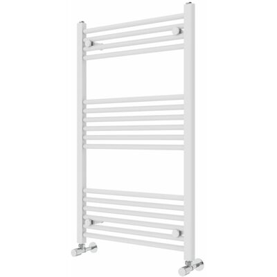 Rebrilliant Wiest Straight Heated Towel Rail Radiator Bathroom Ladder Warmer White 100cm H x 60cm W x 3cm D Rebrilliant Wiest Straight Heated Towel Rail Radiator Bathroom Ladder Warmer White 100cm H x 60cm W x 3cm D