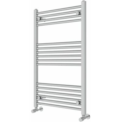 Rebrilliant Wiest Straight Heated Towel Rail Radiator Bathroom Ladder Warmer Chrome 100cm H x 60cm W x 3cm D Rebrilliant Wiest Straight Heated Towel Rail Radiator Bathroom Ladder Warmer Chrome 100cm H x 60cm W x 3cm D