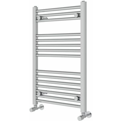Rebrilliant Wiest Straight Heated Towel Rail Radiator Bathroom Ladder Warmer Chrome 80cm H x 50cm W x 3cm D Rebrilliant Wiest Straight Heated Towel Rail Radiator Bathroom Ladder Warmer Chrome 80cm H x 50cm W x 3cm D