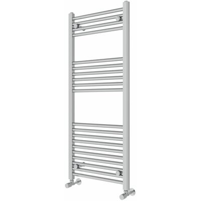 Rebrilliant Wiest Straight Heated Towel Rail Radiator Bathroom Ladder Warmer Chrome 120cm H x 50cm W x 3cm D Rebrilliant Wiest Straight Heated Towel Rail Radiator Bathroom Ladder Warmer Chrome 120cm H x 50cm W x 3cm D