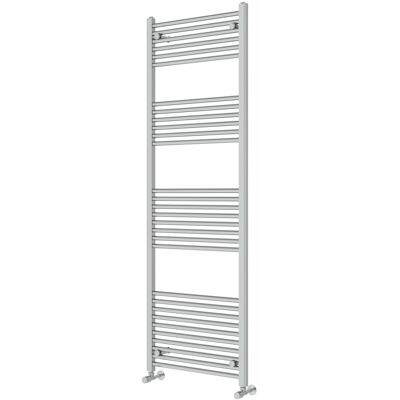 Rebrilliant Wiest Straight Heated Towel Rail Radiator Bathroom Ladder Warmer Chrome 180cm H x 60cm W x 3cm D Rebrilliant Wiest Straight Heated Towel Rail Radiator Bathroom Ladder Warmer Chrome 180cm H x 60cm W x 3cm D