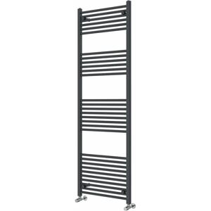 Rebrilliant Wiest Straight Heated Towel Rail Radiator Bathroom Ladder Warmer 180.0 H x 60.0 W x 3.0 D cm