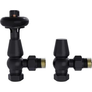 Belfry Bathroom Traditional TRV Thermostatic Radiator Valves black