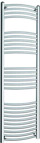 K-Vit Vertical Curved Towel Rail K-Vit Size: 160cm H x 60cm W x 5cm D  - Size: 160cm H x 30cm W x 5cm D K-Vit Vertical Curved Towel Rail K-Vit Size: 160cm H x 60cm W x 5cm D  - Size: 160cm H x 30cm W x 5cm D