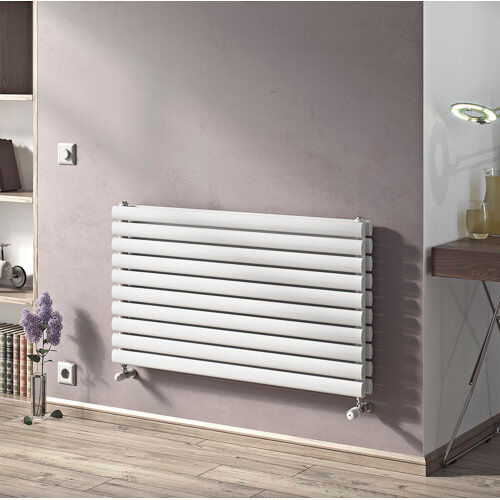 Belfry Heating Angela Horizontal Oval Panel Radiator Belfry Heating  - Size: 180cm H x 67cm W x 8.6cm D Belfry Heating Angela Horizontal Oval Panel Radiator Belfry Heating  - Size: 180cm H x 67cm W x 8.6cm D