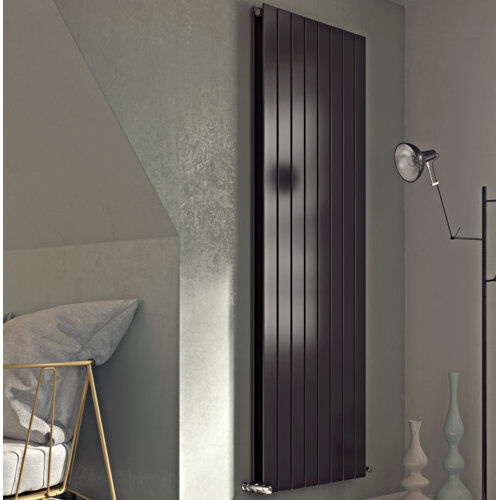 Belfry Heating Andrew Vertical Double Panel Radiator Belfry Heating Size: 180 cm H x 44.5 cm W x 8.6 cm D, Finish: Anthracite  - Size: 140cm H x 200cm W x 0.02cm D Belfry Heating Andrew Vertical Double Panel Radiator Belfry Heating Size: 180 cm H x 44.5 cm W x 8.6 cm D, Finish: Anthracite  - Size: 140cm H x 200cm W x 0.02cm D