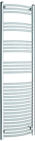 K-Vit Vertical Curved Towel Rail K-Vit Size: 180cm H x 60cm W x 5cm D  - Size: 100cm H x 40cm W x 5cm D K-Vit Vertical Curved Towel Rail K-Vit Size: 180cm H x 60cm W x 5cm D  - Size: 100cm H x 40cm W x 5cm D
