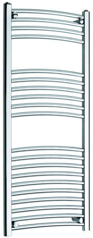 K-Vit Vertical Curved Towel Rail K-Vit Size: 120cm H x 60cm W x 5cm D  - Size: 80cm H x 40cm W x 5cm D K-Vit Vertical Curved Towel Rail K-Vit Size: 120cm H x 60cm W x 5cm D  - Size: 80cm H x 40cm W x 5cm D