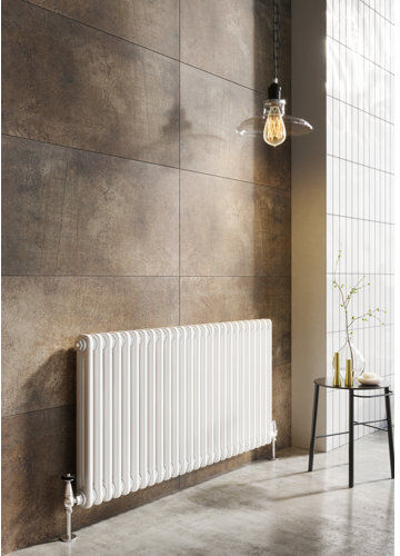 Belfry Bathroom Jayda Horizontal Traditional Colosseum Radiator Belfry Bathroom Radiator Colour: White, Size: 600mm H x 605mm W x 70mm D  - Size: 3cm H x 150cm W x 90cm D Belfry Bathroom Jayda Horizontal Traditional Colosseum Radiator Belfry Bathroom Radiator Colour: White, Size: 600mm H x 605mm W x 70mm D  - Size: 3cm H x 150cm W x 90cm D