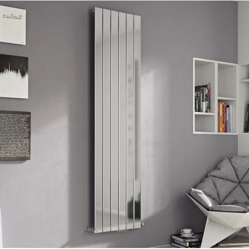 Belfry Heating Andrew Vertical Flat Panel Radiator Belfry Heating Size: 180cm H x 27cm W x 9cm D  - Size: 1800cm H X 600cm W X 86cm D Belfry Heating Andrew Vertical Flat Panel Radiator Belfry Heating Size: 180cm H x 27cm W x 9cm D  - Size: 1800cm H X 600cm W X 86cm D