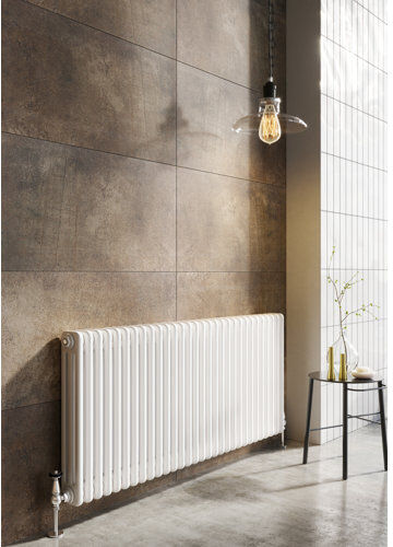 Belfry Bathroom Jenny Horizontal Traditional Colosseum Radiator Belfry Bathroom Radiator Colour: White, Size: 600mm H x 785mm W x 130mm D  - Size: 1800mm H x 200mm W x 70mm D Belfry Bathroom Jenny Horizontal Traditional Colosseum Radiator Belfry Bathroom Radiator Colour: White, Size: 600mm H x 785mm W x 130mm D  - Size: 1800mm H x 200mm W x 70mm D