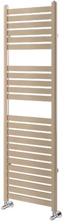 Belfry Heating Highgate Vertical Flat Panel Towel Rail Belfry Heating Finish: Brown Metallic, Size: 1600mm H x 500mm W x 100mm D  - Size: 1000mm H x 500mm W x 100mm D Belfry Heating Highgate Vertical Flat Panel Towel Rail Belfry Heating Finish: Brown Metallic, Size: 1600mm H x 500mm W x 100mm D  - Size: 1000mm H x 500mm W x 100mm D