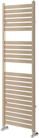 Belfry Heating Highgate Vertical Flat Panel Towel Rail Belfry Heating Finish: Brown Metallic, Size: 1600mm H x 500mm W x 100mm D  - Size: 1000mm H x 500mm W x 100mm D