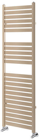 Belfry Heating Highgate Vertical Flat Panel Towel Rail Belfry Heating Finish: Brown Metallic, Size: 1600mm H x 500mm W x 100mm D  - Size: 1800mm H x 600mm W x 30mm D Belfry Heating Highgate Vertical Flat Panel Towel Rail Belfry Heating Finish: Brown Metallic, Size: 1600mm H x 500mm W x 100mm D  - Size: 1800mm H x 600mm W x 30mm D