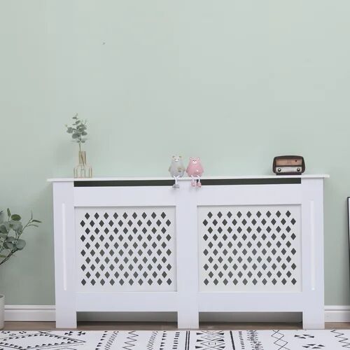 Belfry Heating Taniya Radiator Cover Belfry Heating  - Size: 82cm H x 78cm W x 19cm D