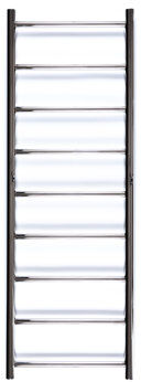 Belfry Heating Christina Vertical Straight Towel Rail Belfry Heating  - Size: 45.72cm H x 66.04cm W x 3.81cm D Belfry Heating Christina Vertical Straight Towel Rail Belfry Heating  - Size: 45.72cm H x 66.04cm W x 3.81cm D