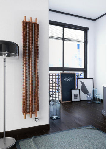 Terma Ribbon Vertical Designer Radiator Terma  - Size: 870cm H X 450cm W X 122cm D Terma Ribbon Vertical Designer Radiator Terma  - Size: 870cm H X 450cm W X 122cm D