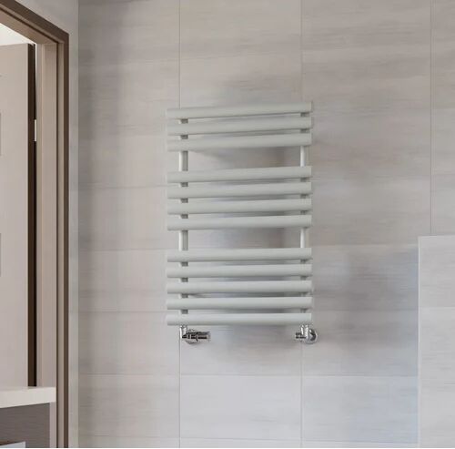 Terma Rolo Vertical Straight Towel Rail Terma Finish: Grey  - Size: Small Terma Rolo Vertical Straight Towel Rail Terma Finish: Grey  - Size: Small