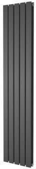 Belfry Heating Lourdes Vertical Flat Panel Radiators Belfry Heating  - Size: 180cm H X 50cm W X 11cm D Belfry Heating Lourdes Vertical Flat Panel Radiators Belfry Heating  - Size: 180cm H X 50cm W X 11cm D
