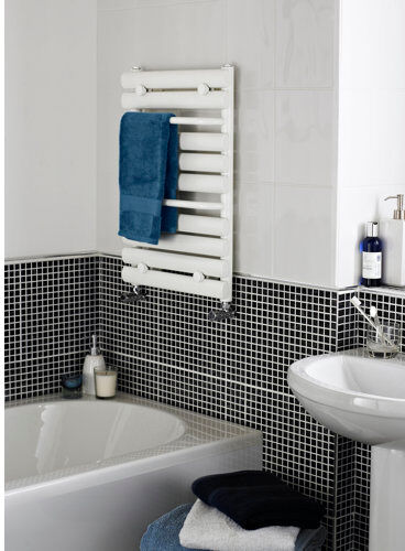 Nuie Vertical Flat Panel Towel Rail Nuie  - Size: Nuie Vertical Flat Panel Towel Rail Nuie  - Size: