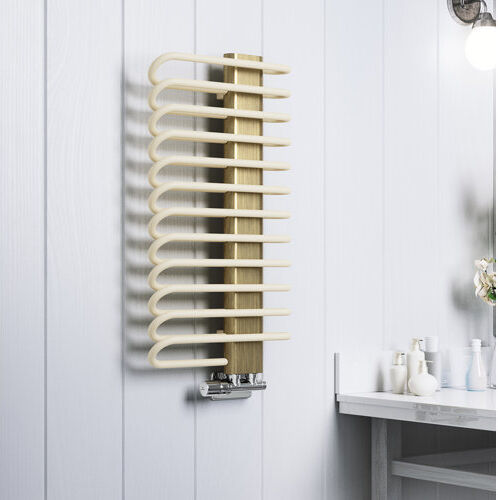 Terma Michelle Vertical Designer Towel Rail Terma Size: 78cm H x 40cm W x 12.6cm D  - Size: 96 cm H x 20 cm W x 7.2 cm D Terma Michelle Vertical Designer Towel Rail Terma Size: 78cm H x 40cm W x 12.6cm D  - Size: 96 cm H x 20 cm W x 7.2 cm D