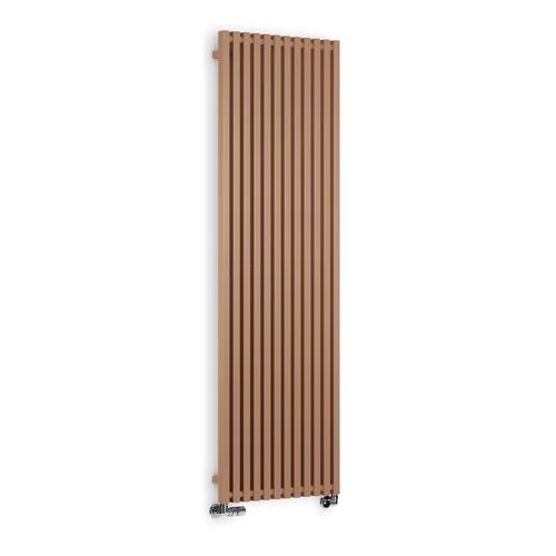 Terma Triga Vertical Flat Panel Radiator Terma Radiator Colour: Copper  - Size: 590cm H X 900cm W X 123cm D