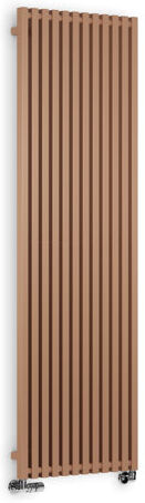 Terma Triga Vertical Flat Panel Radiator Terma Radiator Colour: Copper  - Size: 590cm H X 900cm W X 123cm D