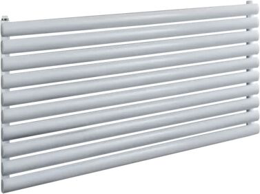 Belfry Heating Pierre Horizontal Oval Panel Radiators Belfry Heating Size: 48cm H x 102cm W x 9.5cm D  - Size: 45.72cm H x 45.72cm W x 1.91cm D Belfry Heating Pierre Horizontal Oval Panel Radiators Belfry Heating Size: 48cm H x 102cm W x 9.5cm D  - Size: 45.72cm H x 45.72cm W x 1.91cm D