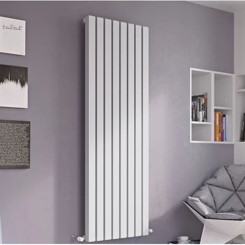 Belfry Heating Andy Vertical Designer Radiator Belfry Heating Size: 60 cm H x 88.5 cm W x 11.9 cm D, Finish: White  - Size: Rectangle 160 x 230cm