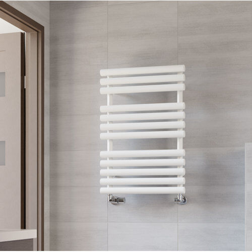 Terma Rolo Vertical Straight Towel Rail Terma Finish: White  - Size: 1800cm H X 370cm W X 96cm D Terma Rolo Vertical Straight Towel Rail Terma Finish: White  - Size: 1800cm H X 370cm W X 96cm D