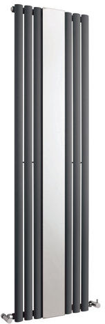 Hudson Reed Revive Vertical Flat Panel Radiators Hudson Reed  - Size: 150cm H X 35cm W X 5cm D Hudson Reed Revive Vertical Flat Panel Radiators Hudson Reed  - Size: 150cm H X 35cm W X 5cm D