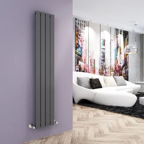 Belfry Heating Chasity Vertical Flat Panel Radiator Belfry Heating  - Size: 320cm H X 480cm W