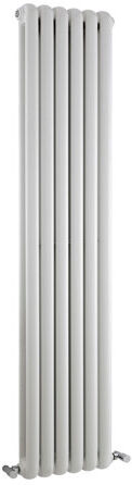 Nuie Vertical/Horizontal Flat Panel Radiator Nuie Radiator Colour: White  - Size: 6cm H X 146cm W X 45cm D Nuie Vertical/Horizontal Flat Panel Radiator Nuie Radiator Colour: White  - Size: 6cm H X 146cm W X 45cm D